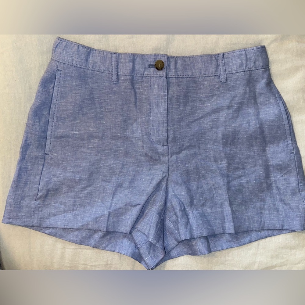 J. Crew Light Blue Women's Bermudas
